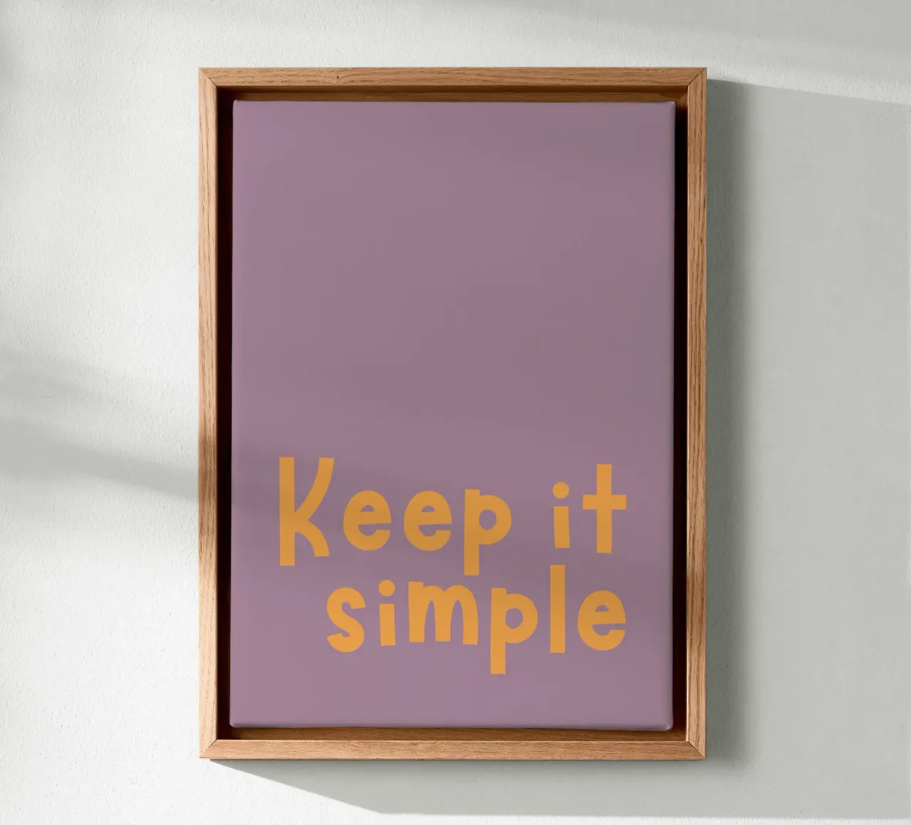 Keep it simple tela da DigiWunderwerk