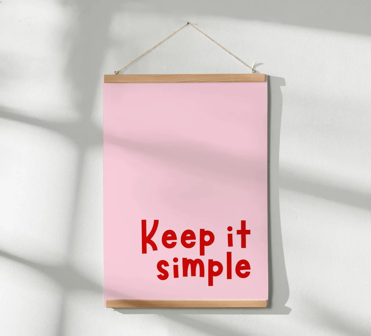 Keep it simple poster da DigiWunderwerk