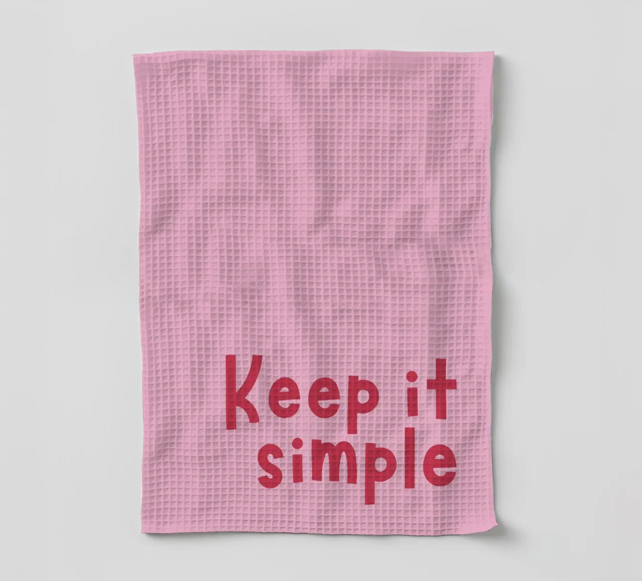 Keep it simple torchon de DigiWunderwerk