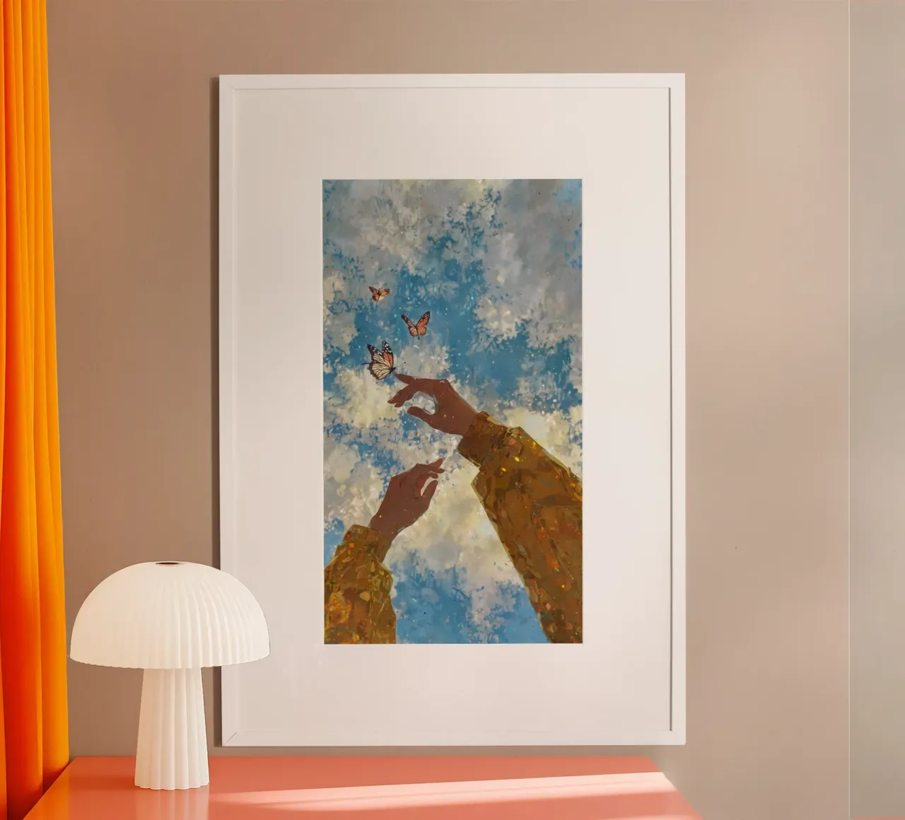 holding flower poster da sunity