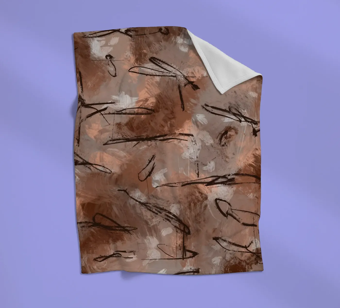 Pattern No 178 fleecedeken van treechild