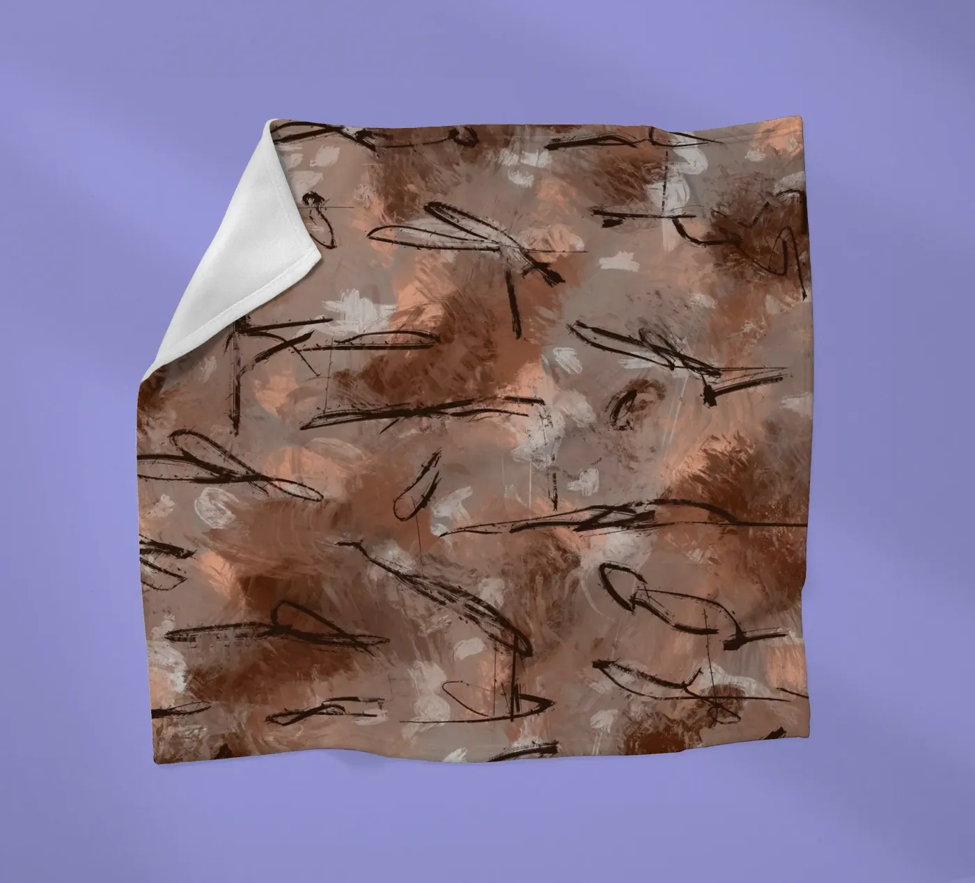 Pattern No 178 fleecedeken van treechild