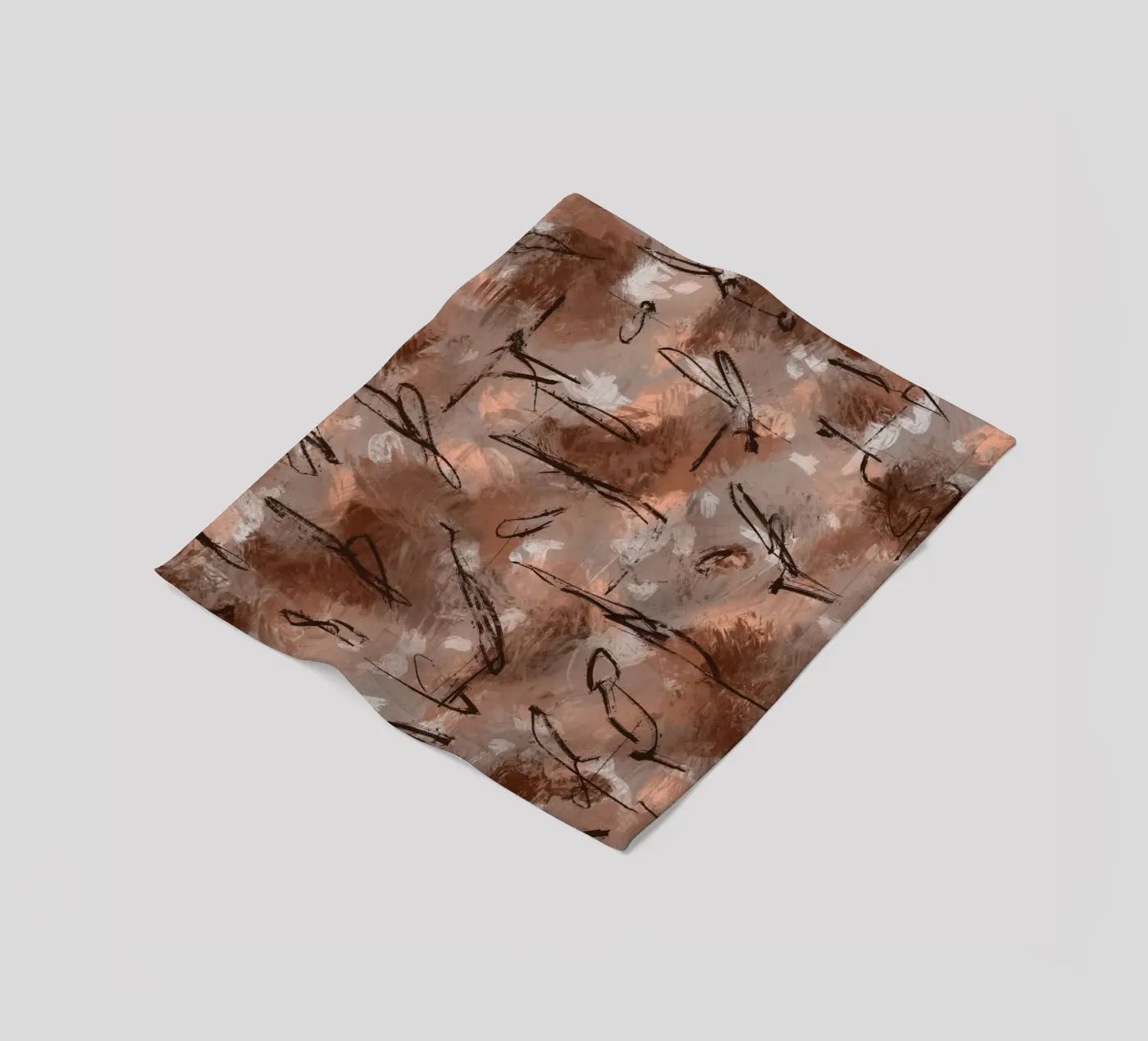 Pattern No 178 fleecedeken van treechild