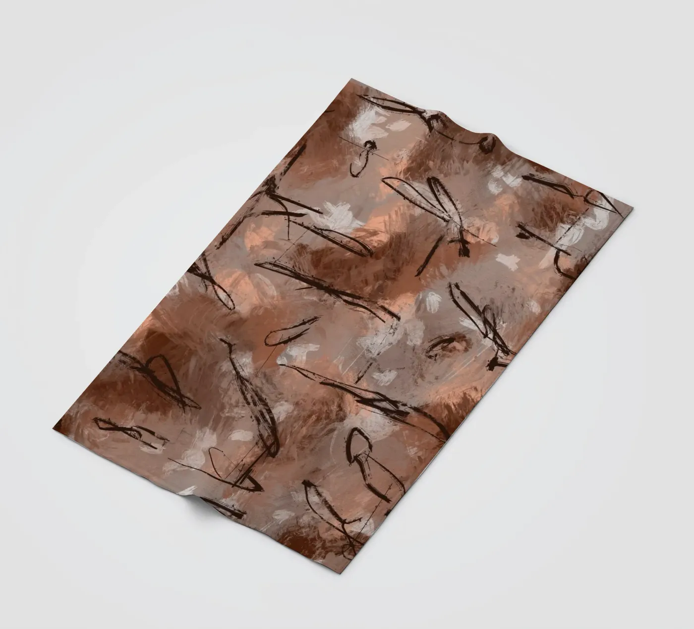 Pattern No 178 fleecedeken van treechild