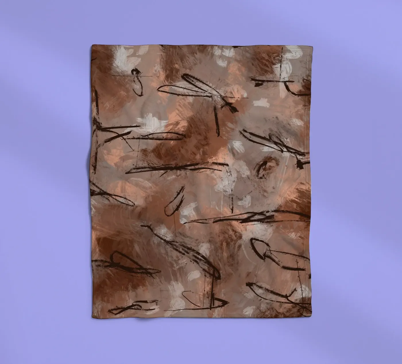 Pattern No 178 fleecedeken van treechild