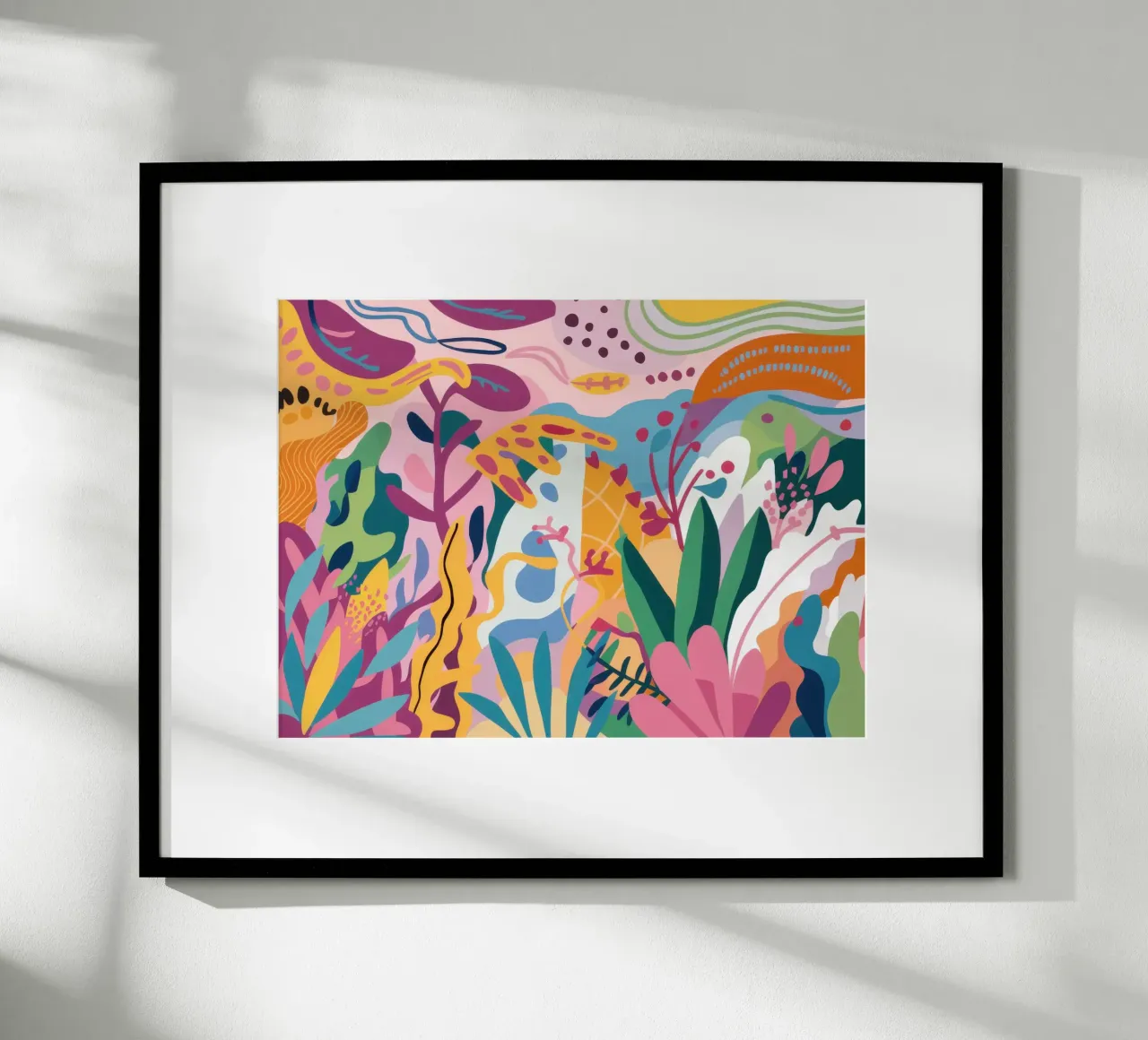 Natura umana psichedelica poster da Wish Studio