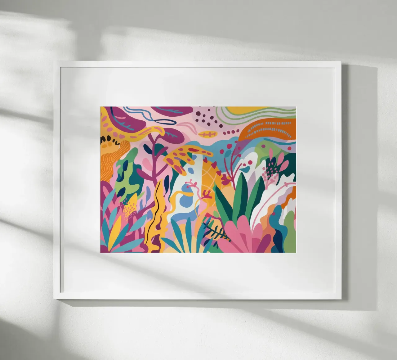 Natura umana psichedelica poster da Wish Studio