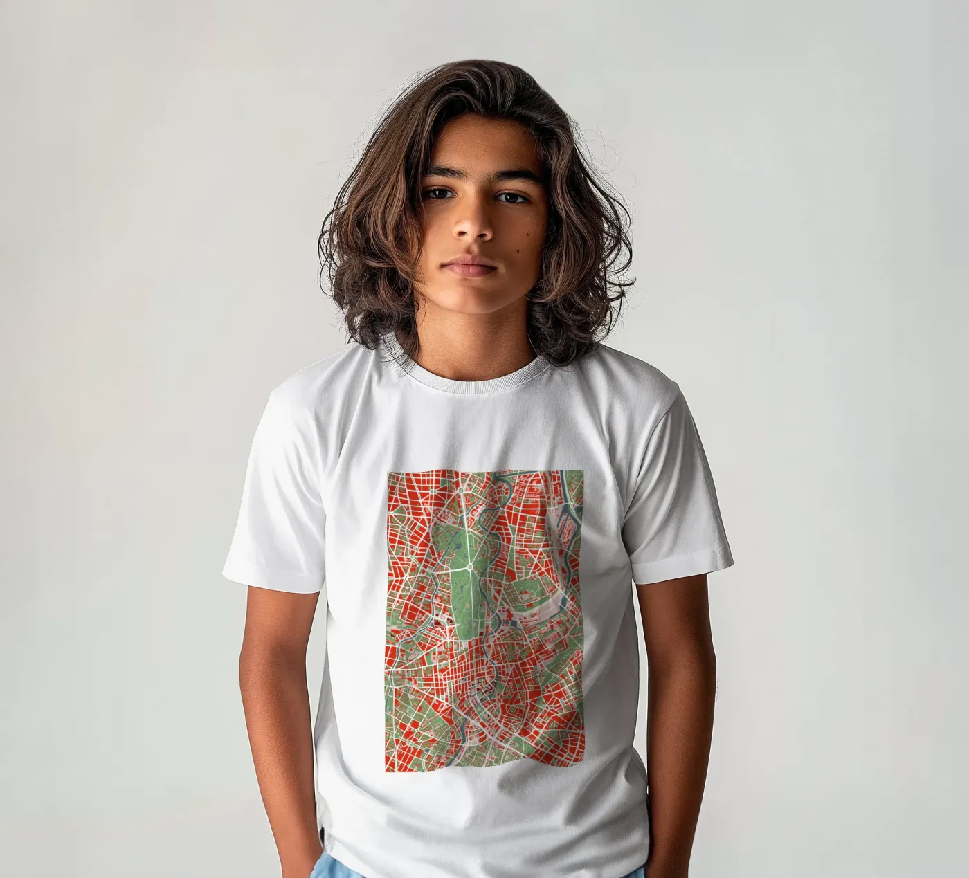 BERLIN classic t-shirt bambini da Planos Urbanos