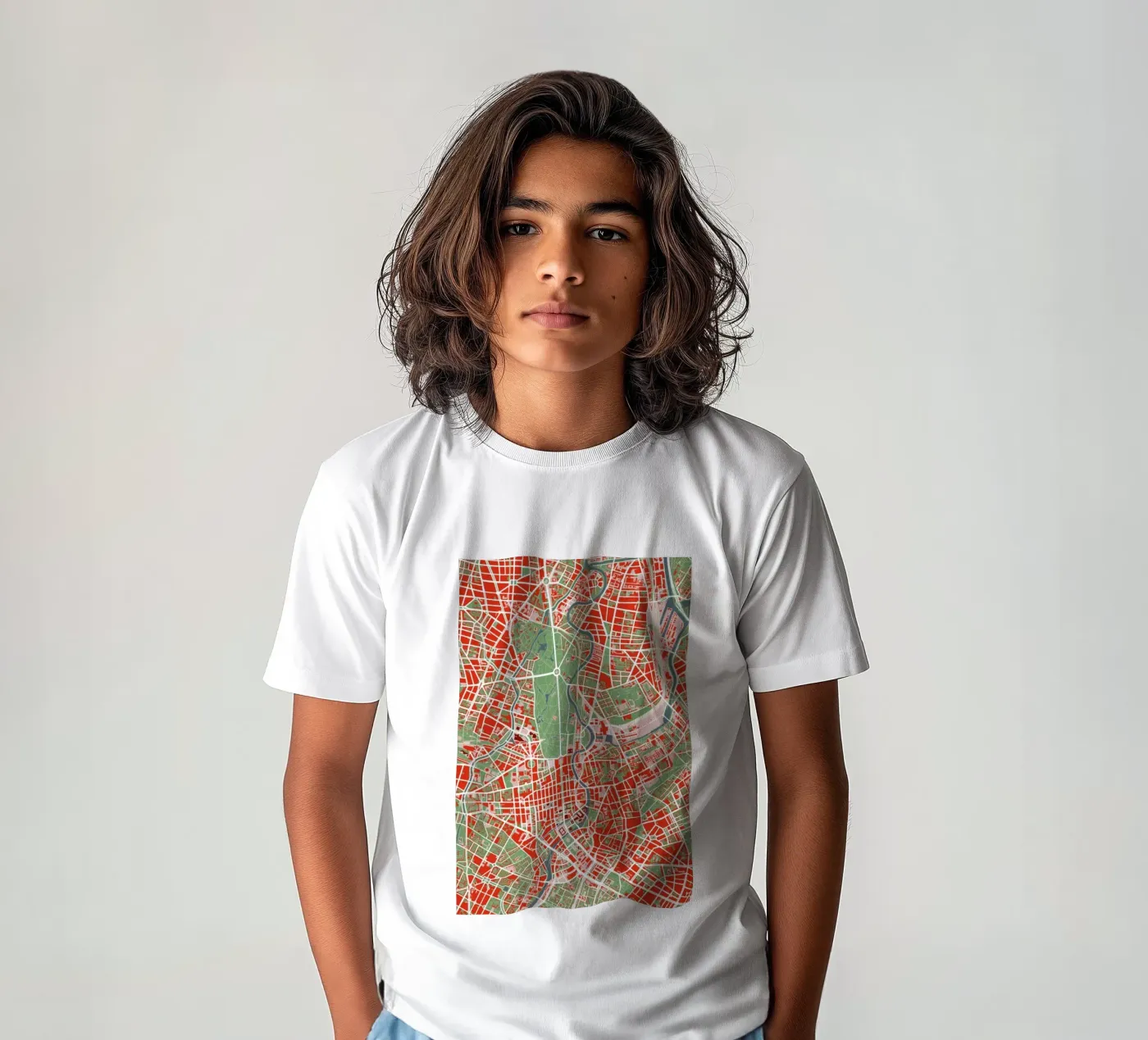 BERLIN classic t-shirt bambini da Planos Urbanos