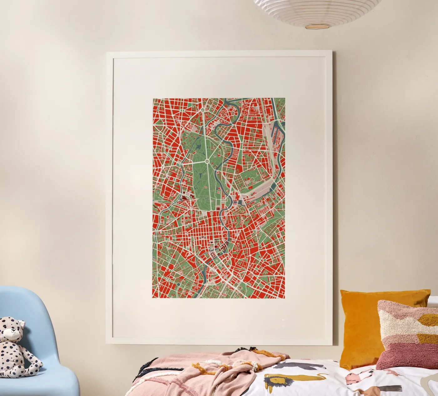 BERLIN classic Poster von Planos Urbanos