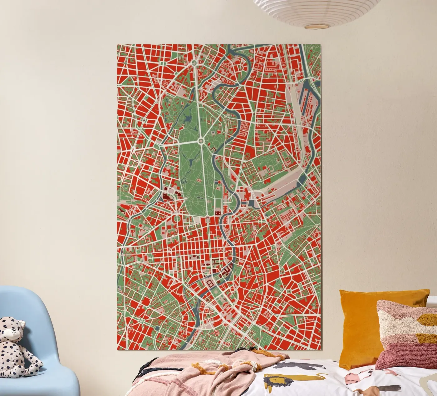 BERLIN classic Poster von Planos Urbanos