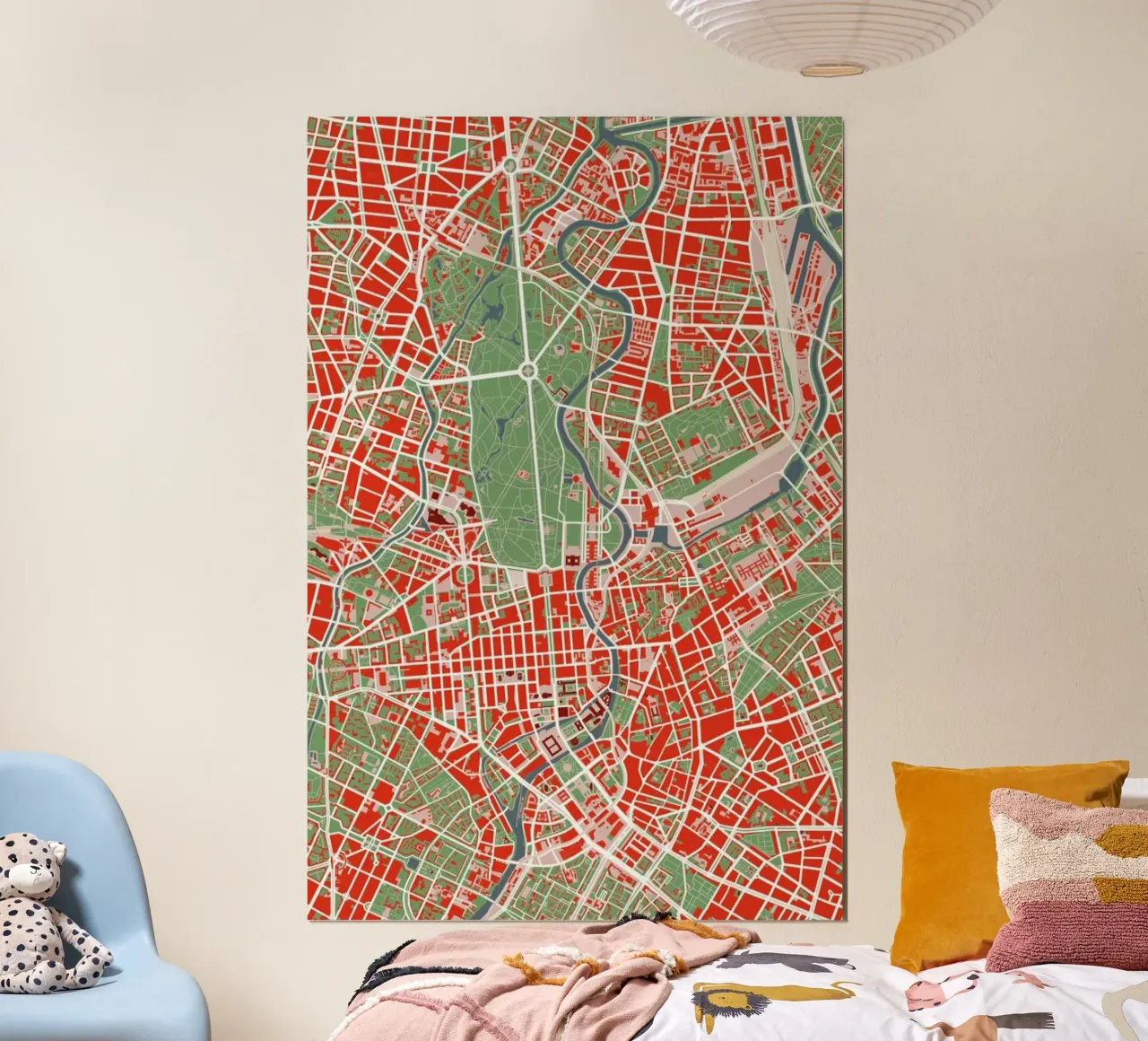 BERLIN classic poster da Planos Urbanos