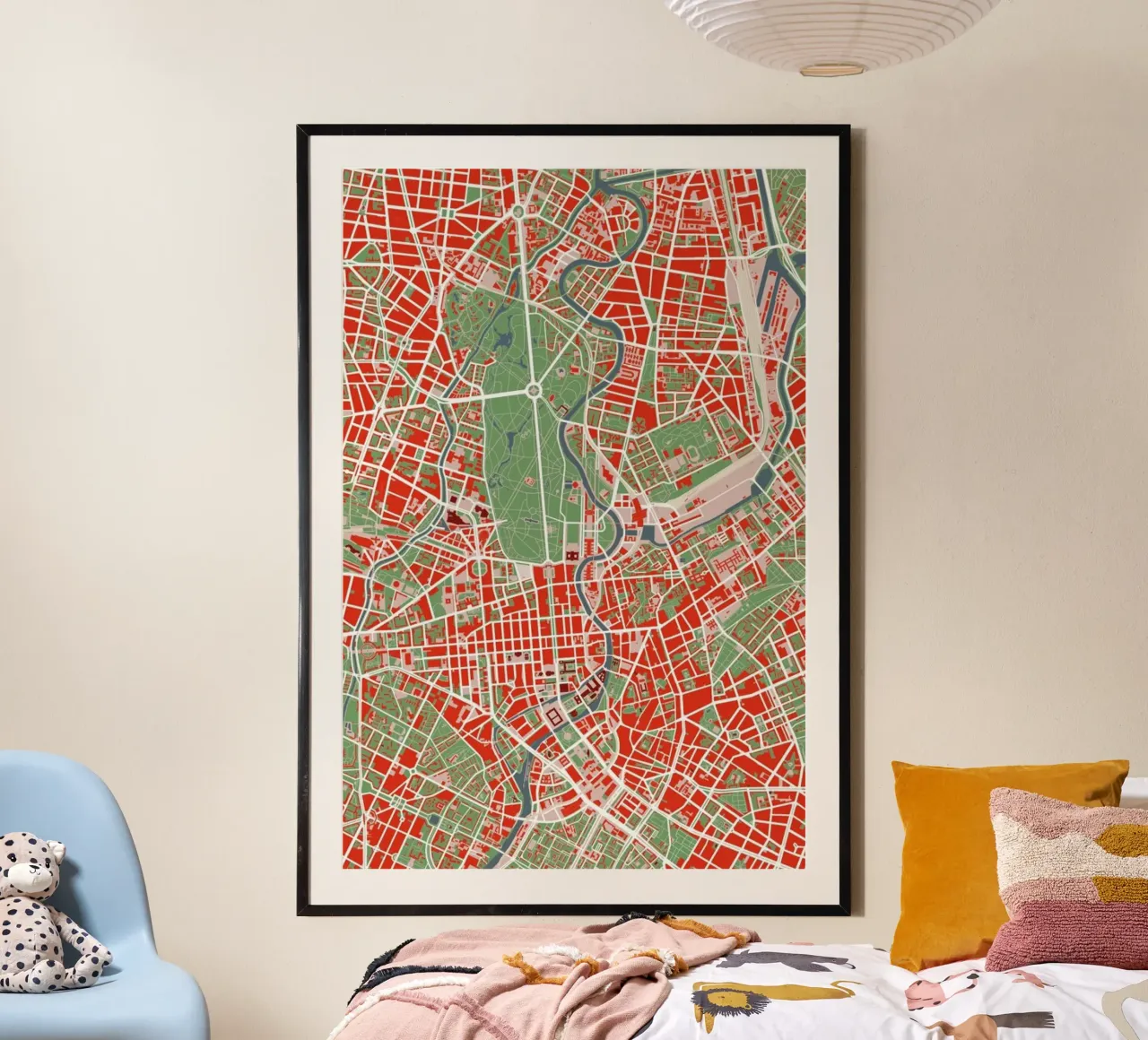 BERLIN classic poster da Planos Urbanos