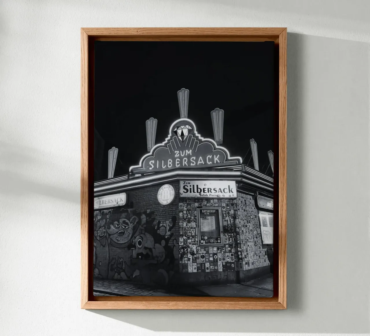 Zum Silbersack tela con Cornice a cassetta da DigiWunderwerk
