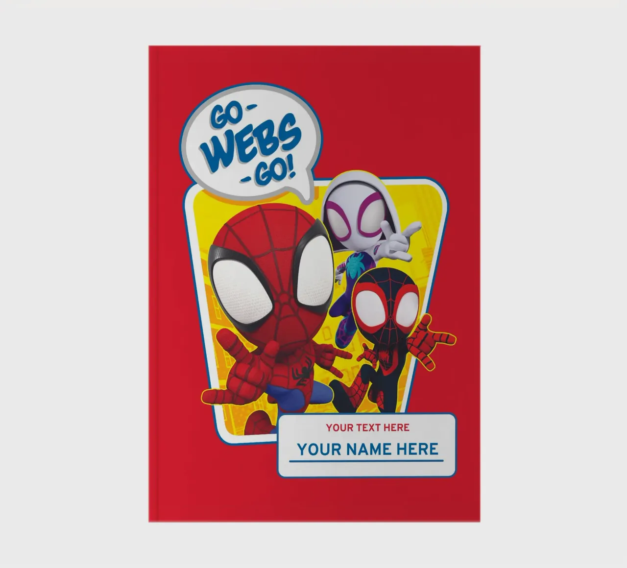 Spidey - Go WEBS notebook by SPIDEY and his AMAZING FRIENDS