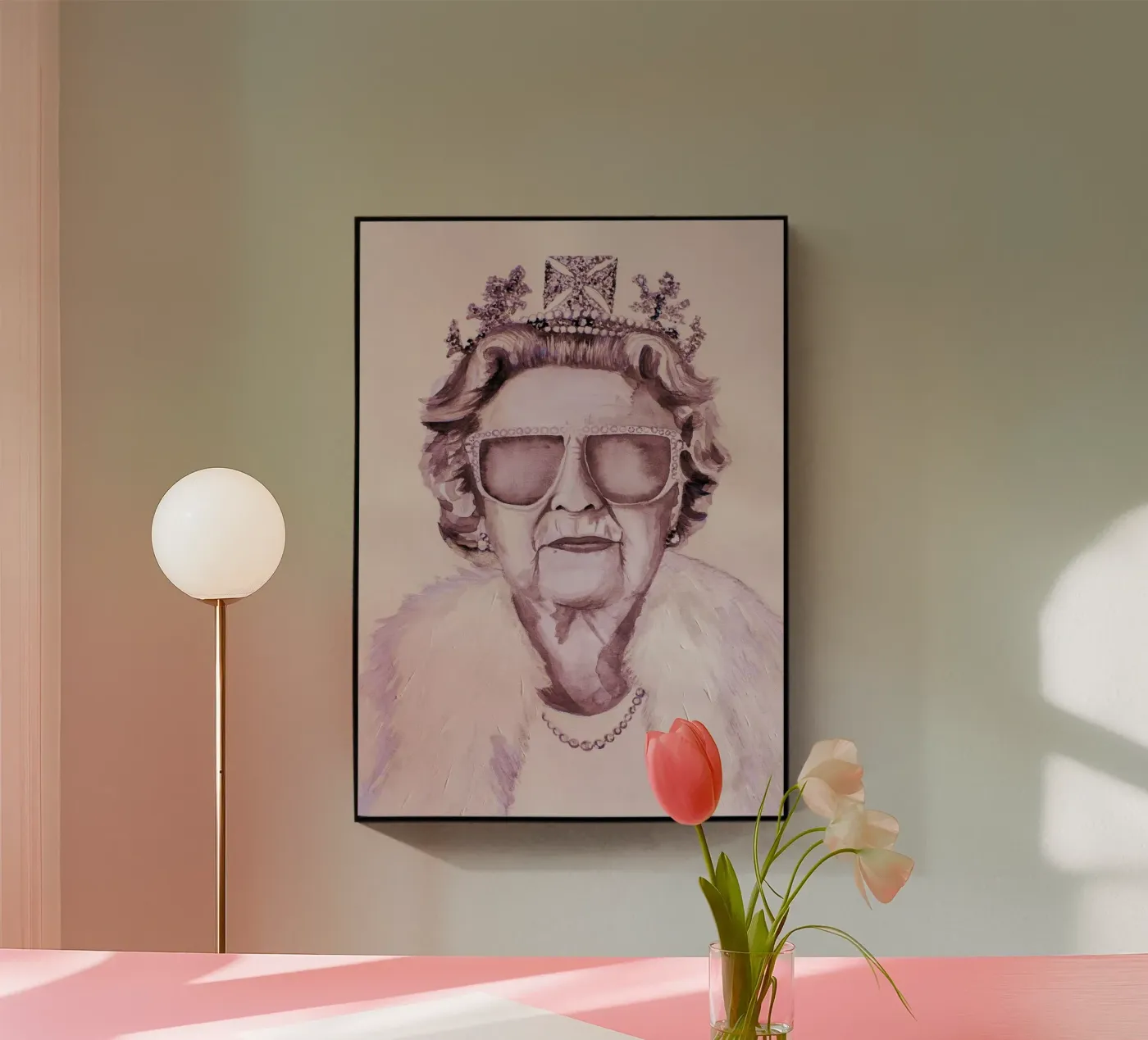 SUA MAESTÀ plexiglass da Adele.Grace