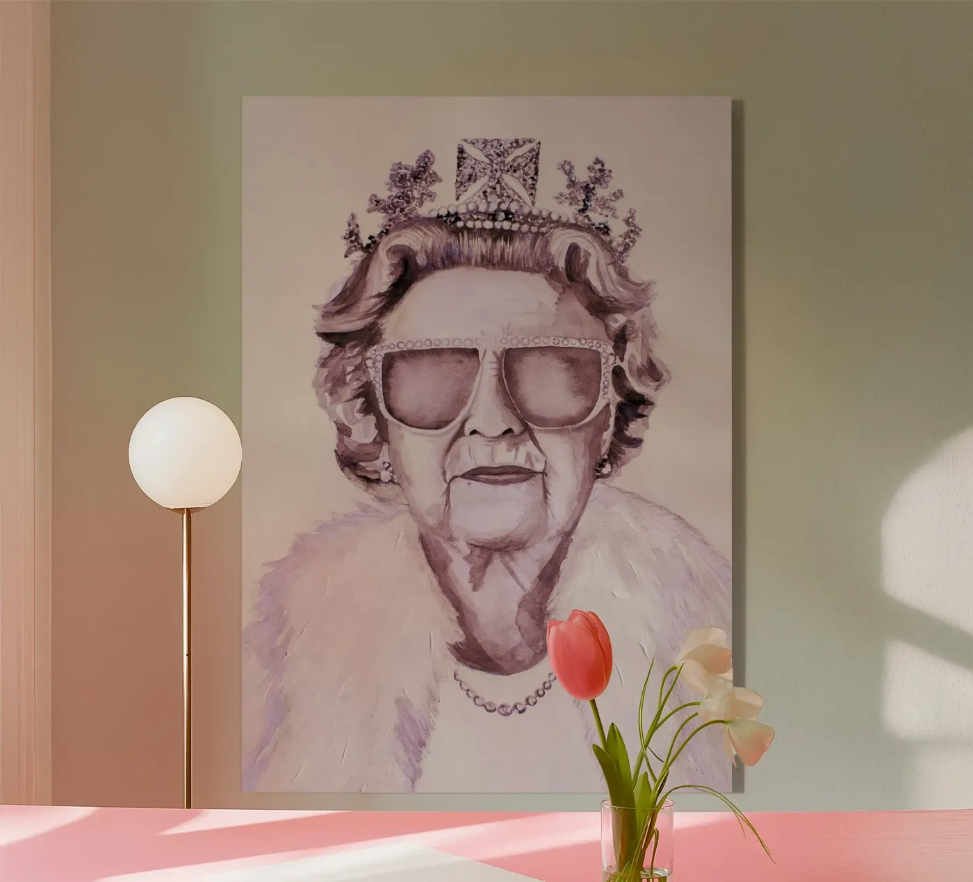 SUA MAESTÀ plexiglass da Adele.Grace