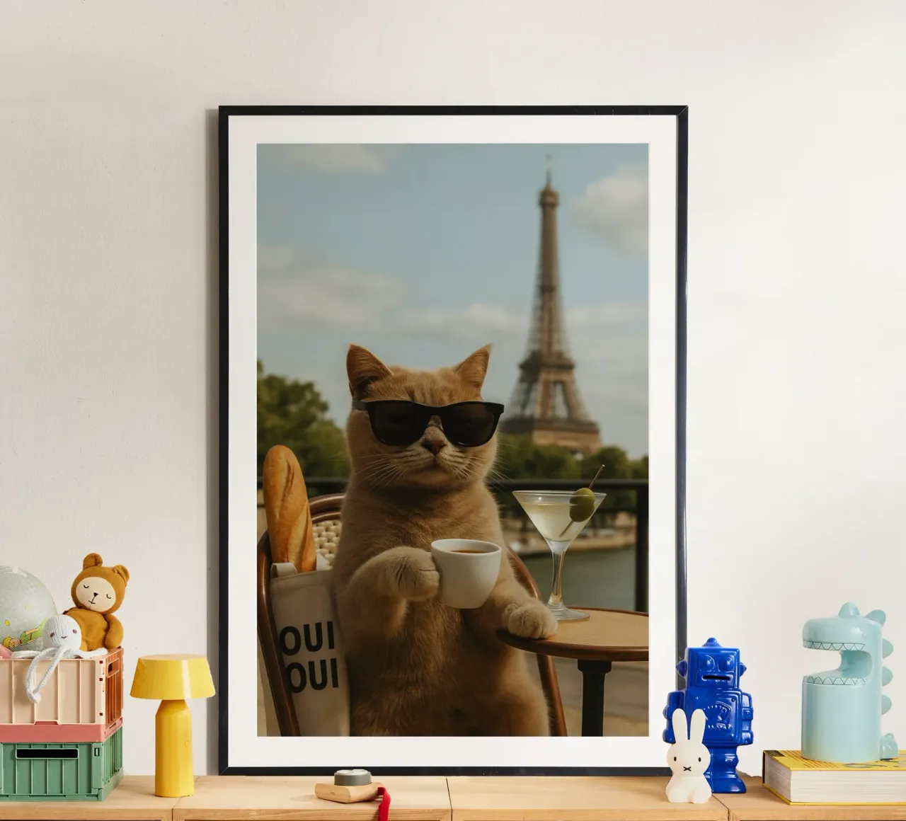cat coffee poster da panada