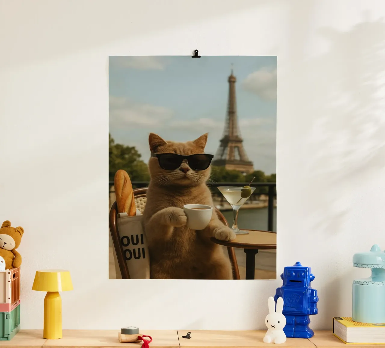 cat coffee poster da panada