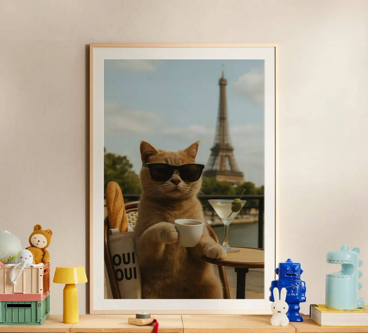 cat coffee poster da panada