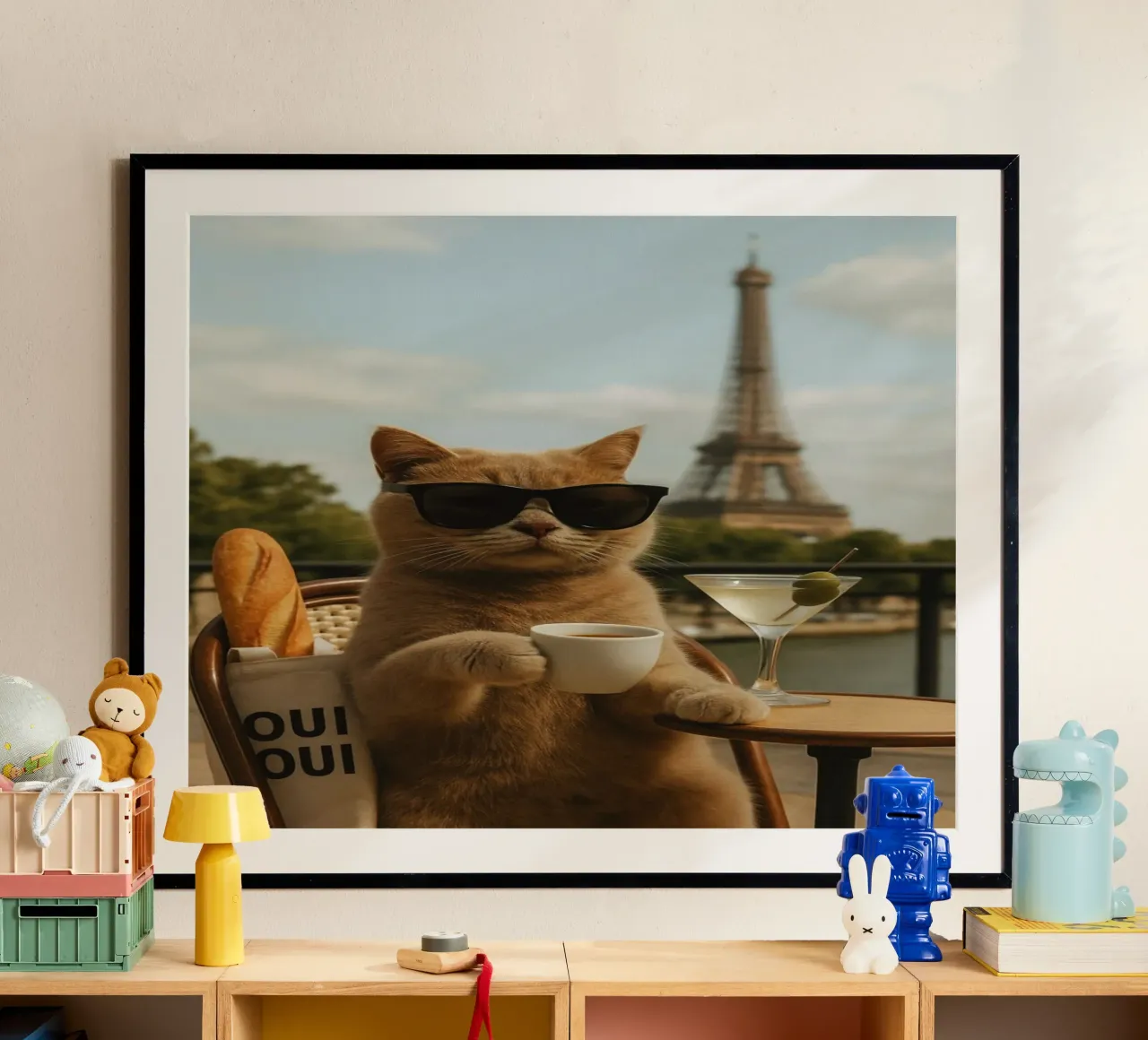 cat coffee poster da panada