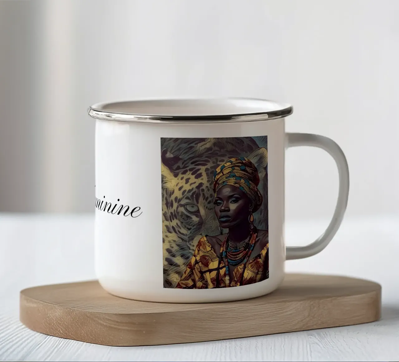 Zola tazza in smalto da The Crows Perspective
