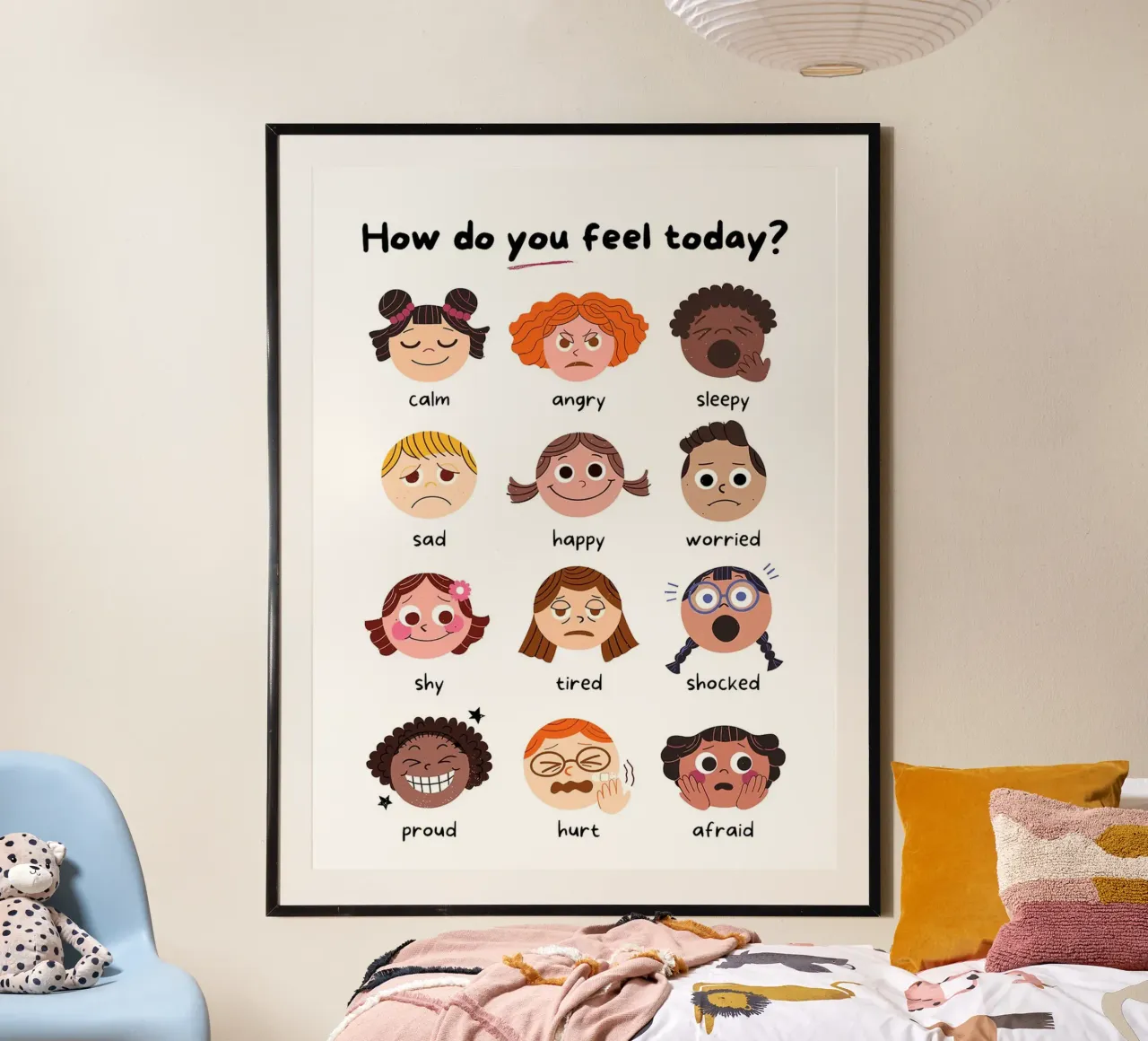 Grafico delle emozioni poster da Misaki Yamaguchi