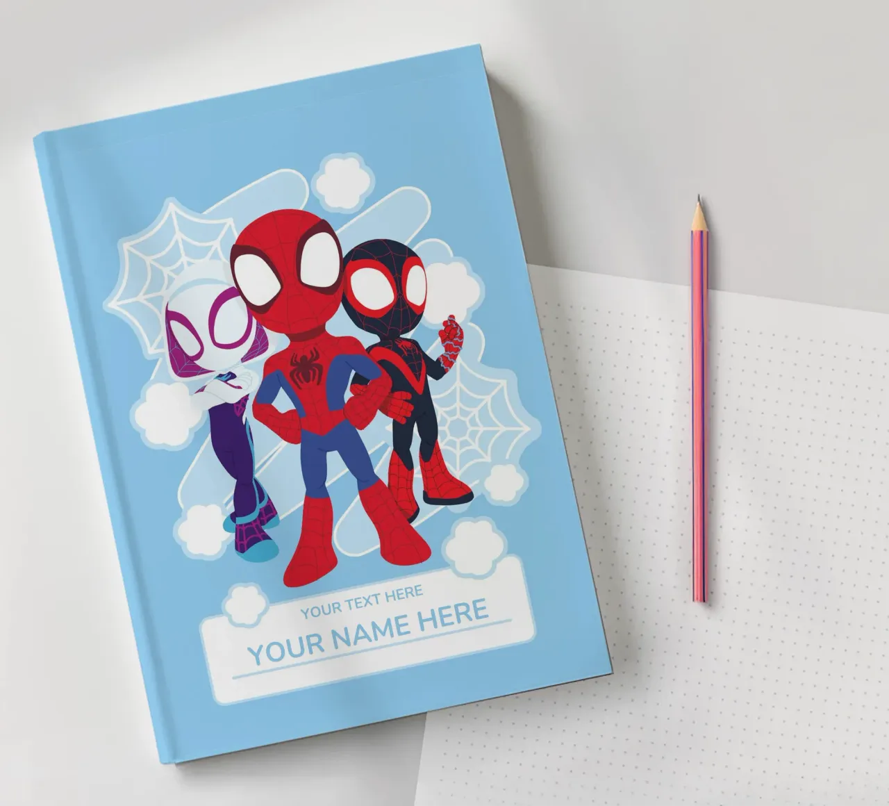 Spider-Team notitieboek van SPIDEY and his AMAZING FRIENDS