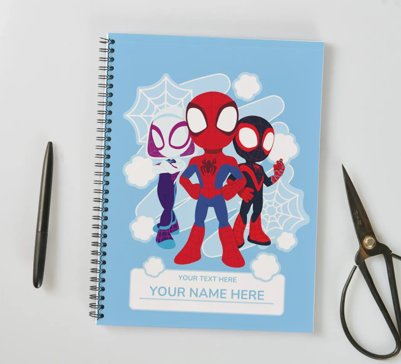 Spider-Team carnet à spirale de SPIDEY and his AMAZING FRIENDS