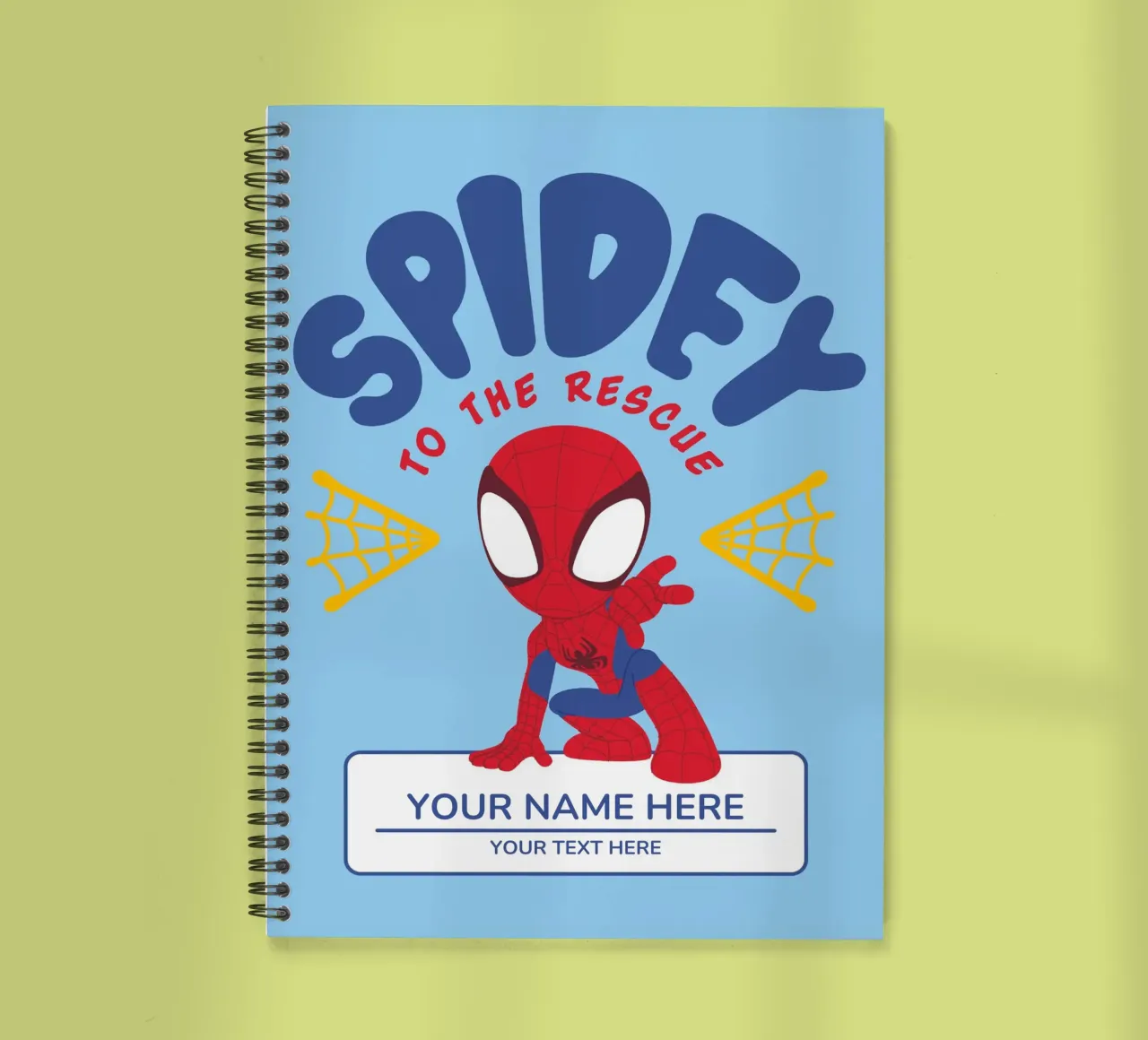 Spidey to the rescue carnet à spirale de SPIDEY and his AMAZING FRIENDS