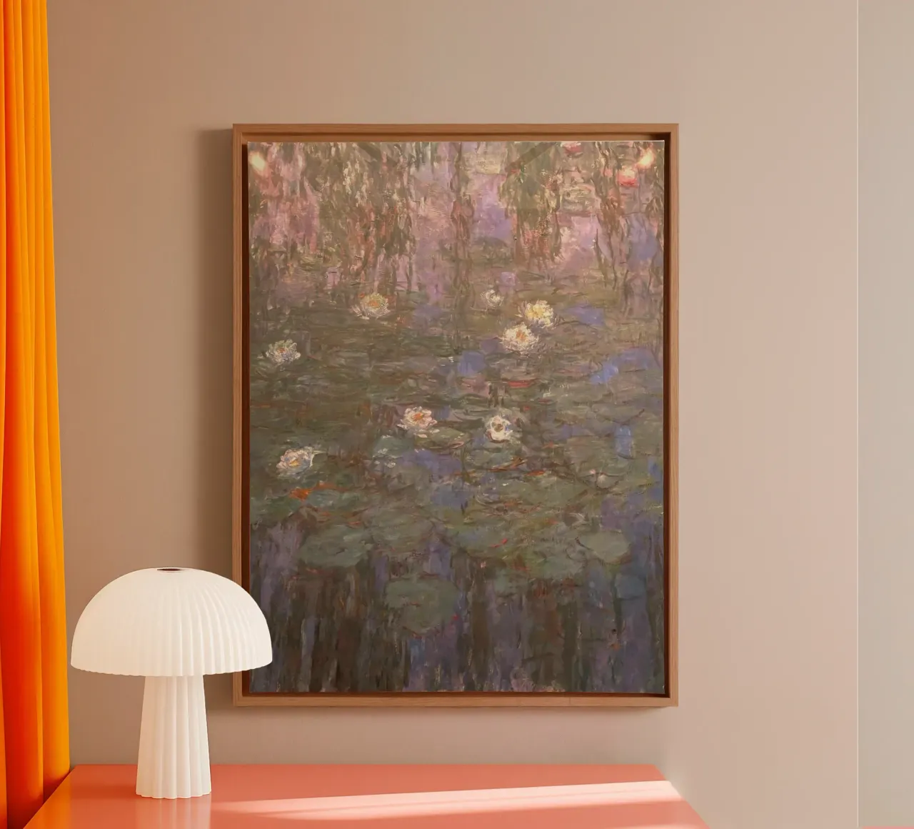 art cactus tela con Cornice a cassetta da hamily