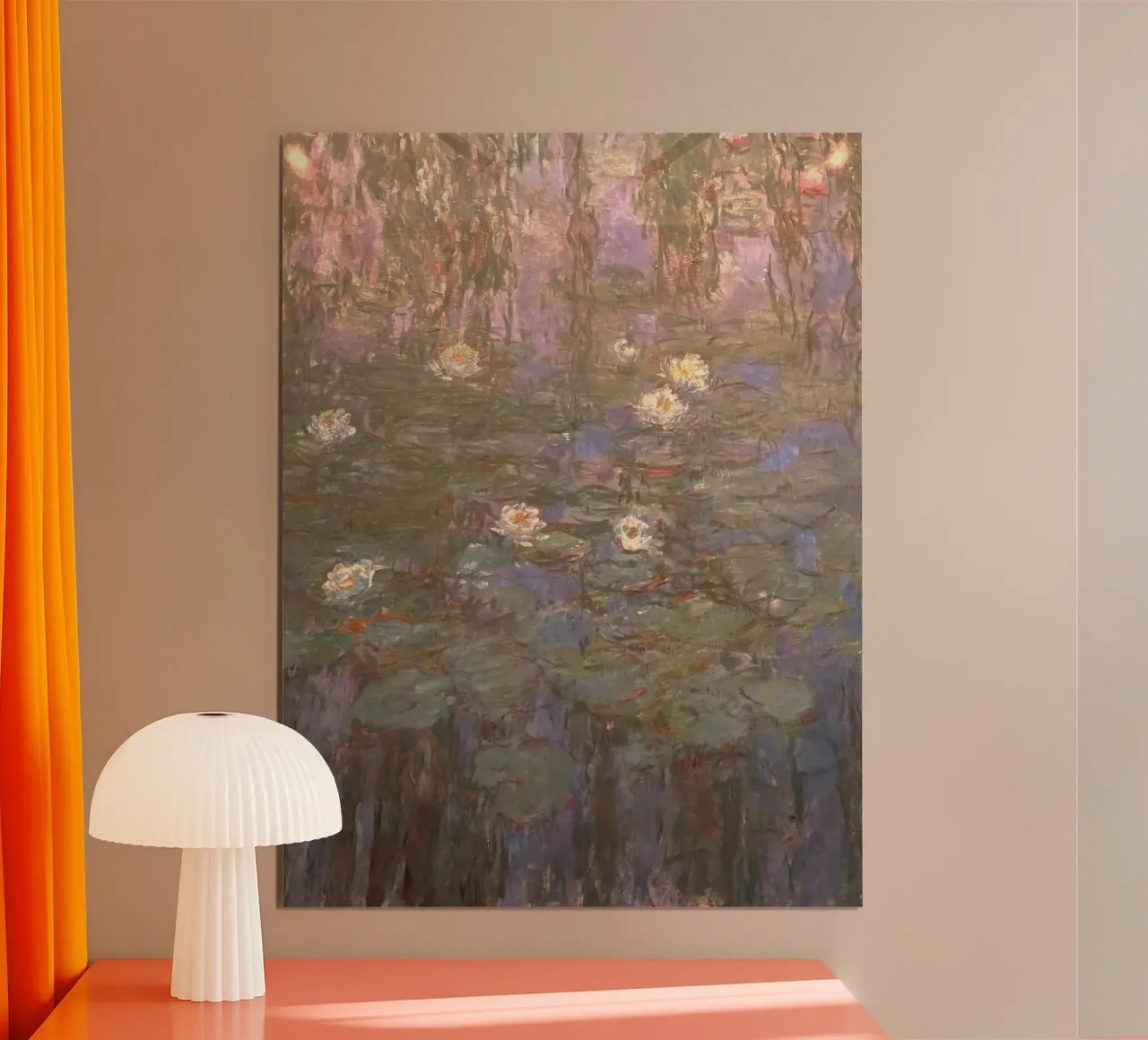 art cactus poster con telaio in legno da hamily