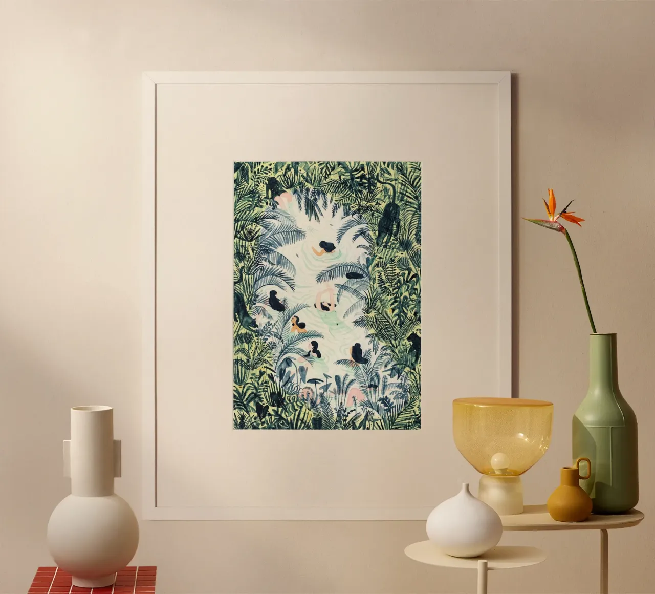 swim in forest poster da melts