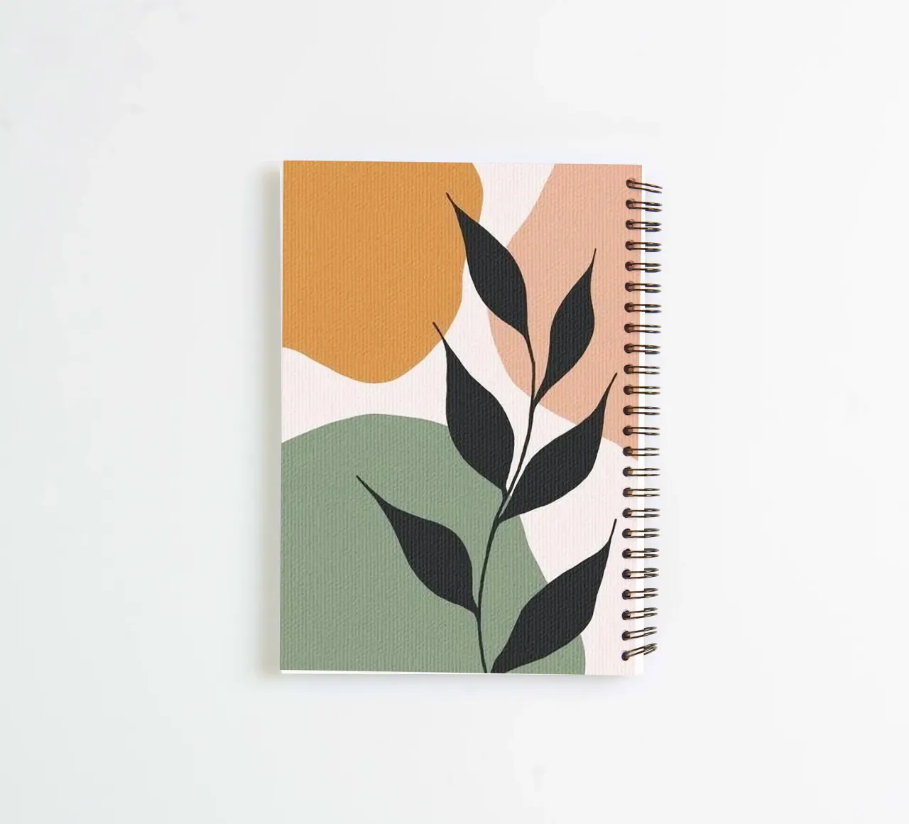 curve line shape spiral notebook by melts