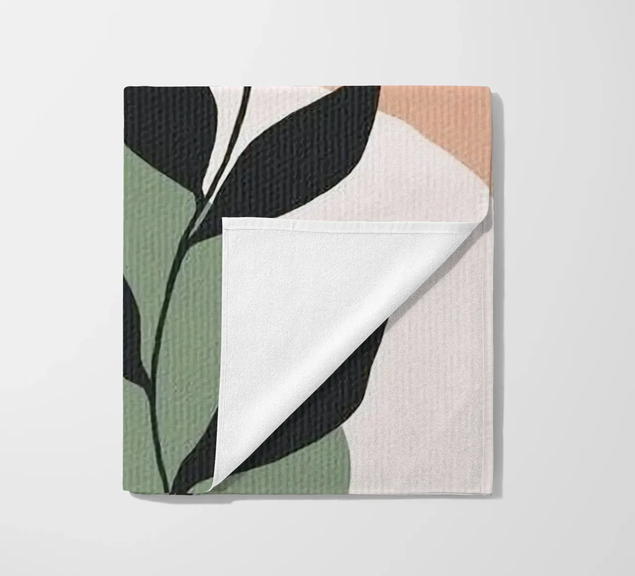 curve line shape Strandtuch von melts