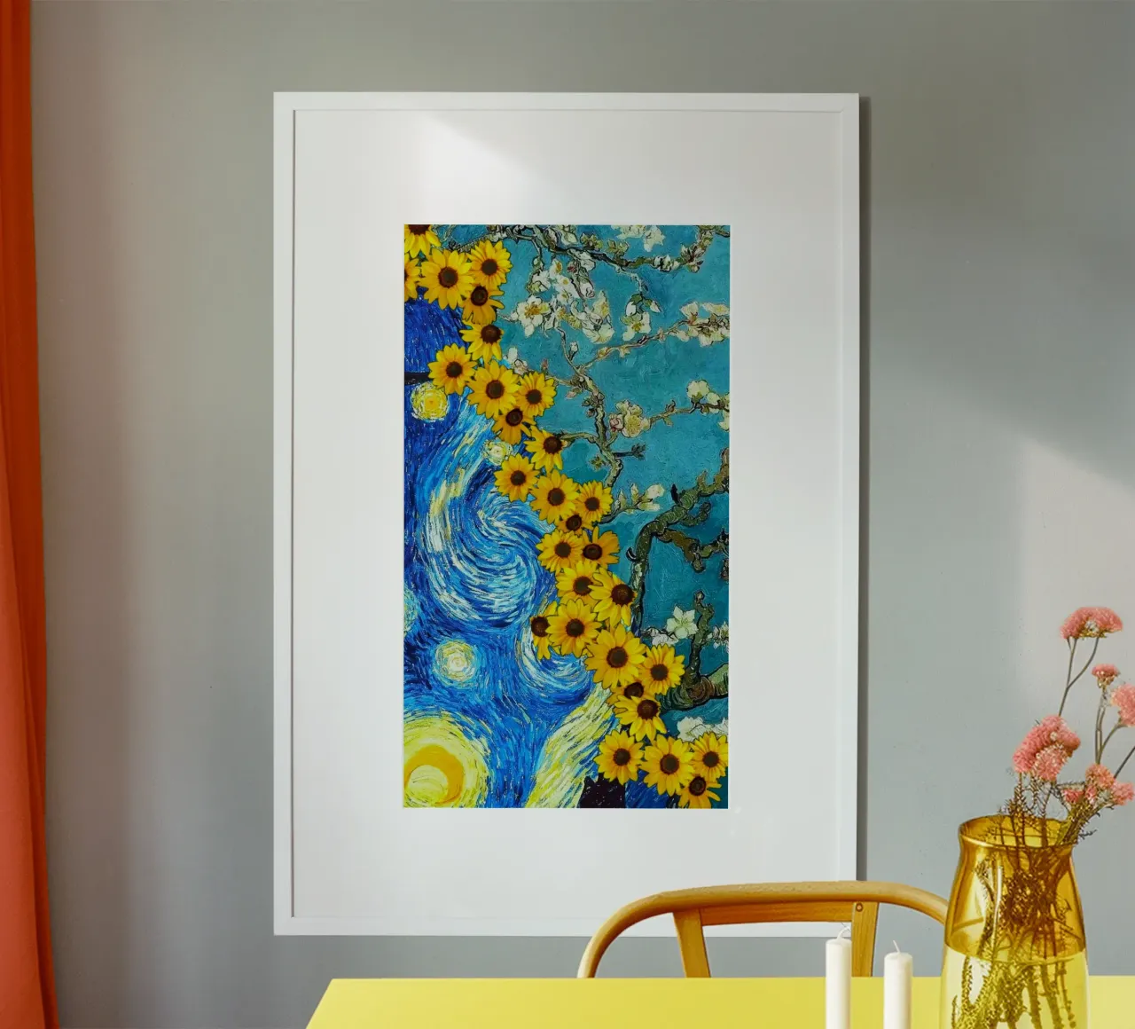 flower and star poster da hamily
