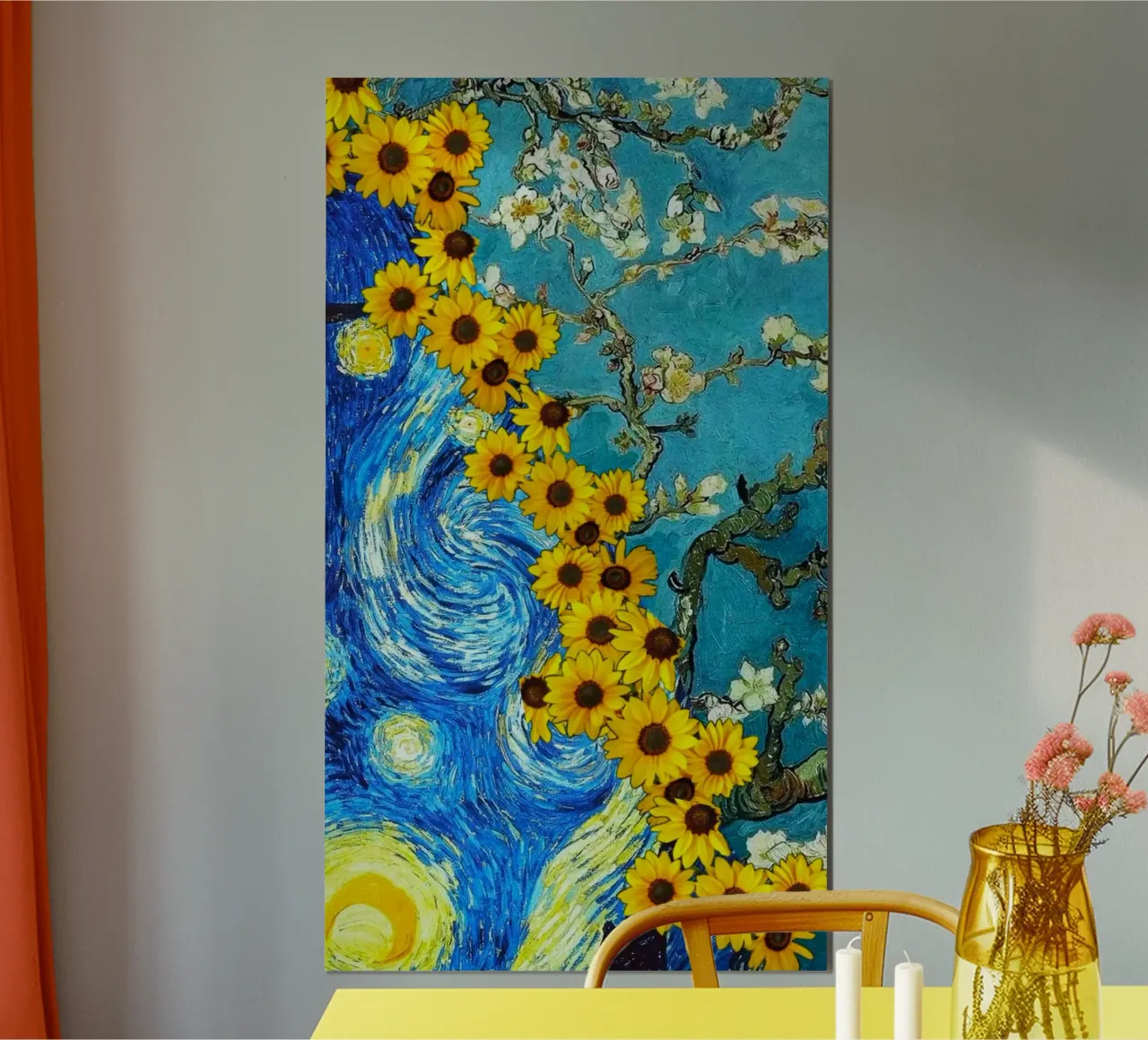 flower and star poster da hamily