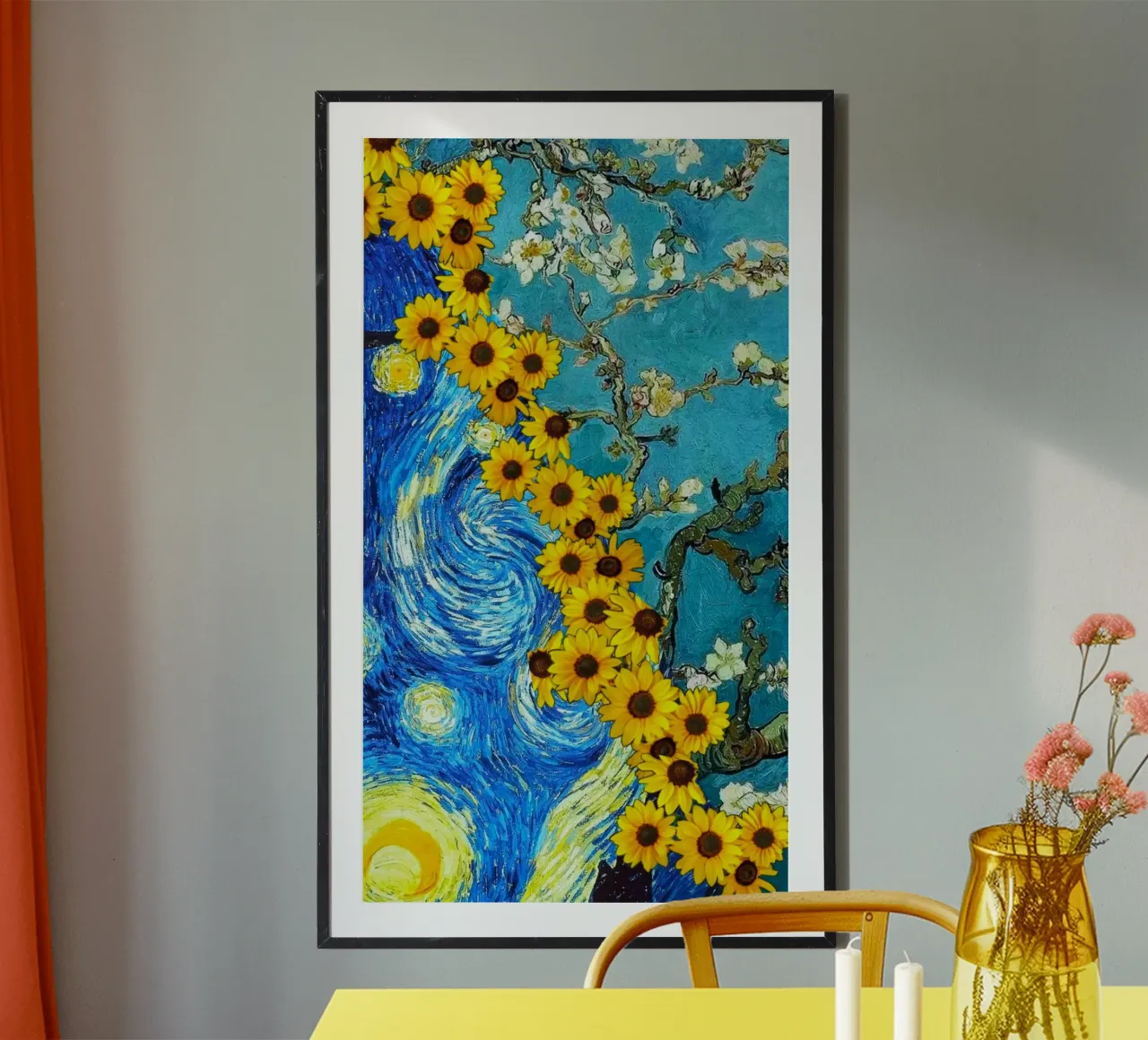 flower and star poster da hamily
