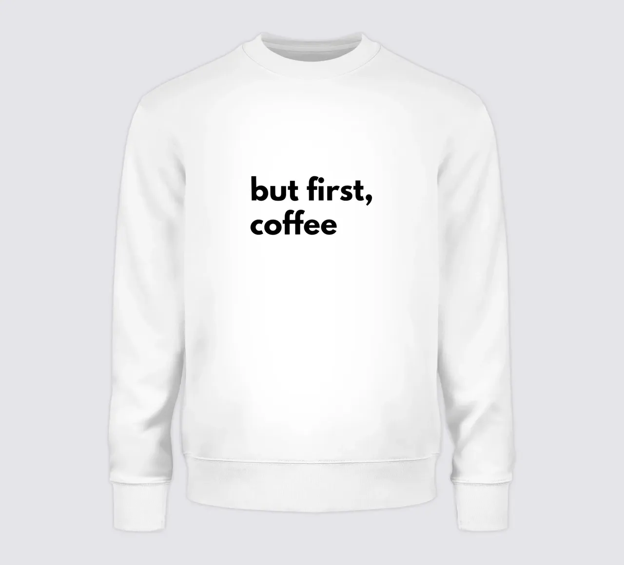 but first coffee felpa da Typo Designs