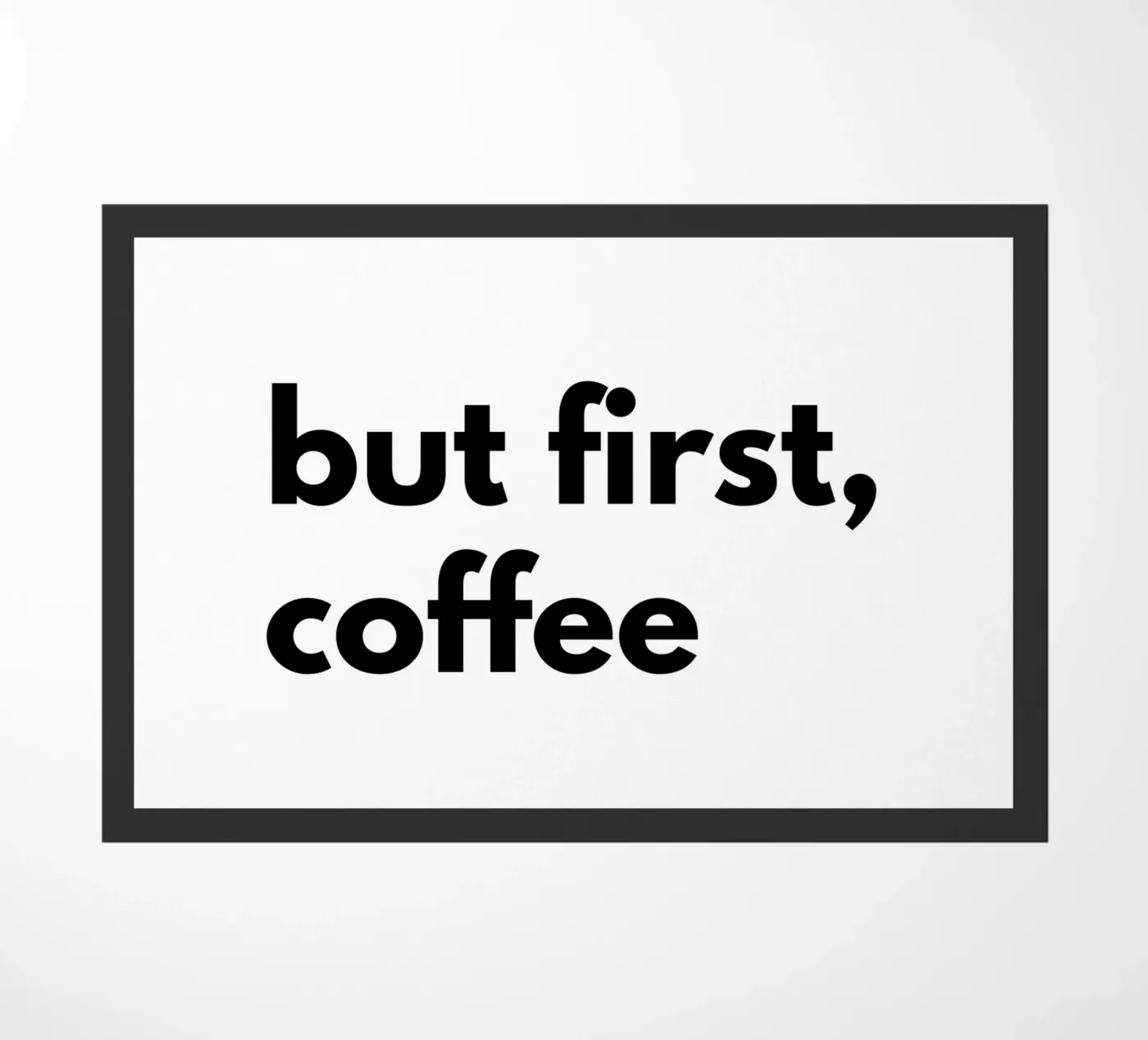 but first coffee zerbino da Typo Designs