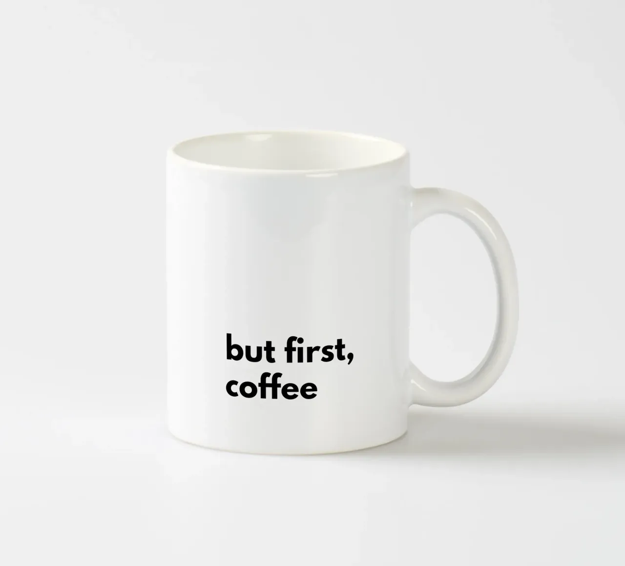 but first coffee tazza in ceramica da Typo Designs