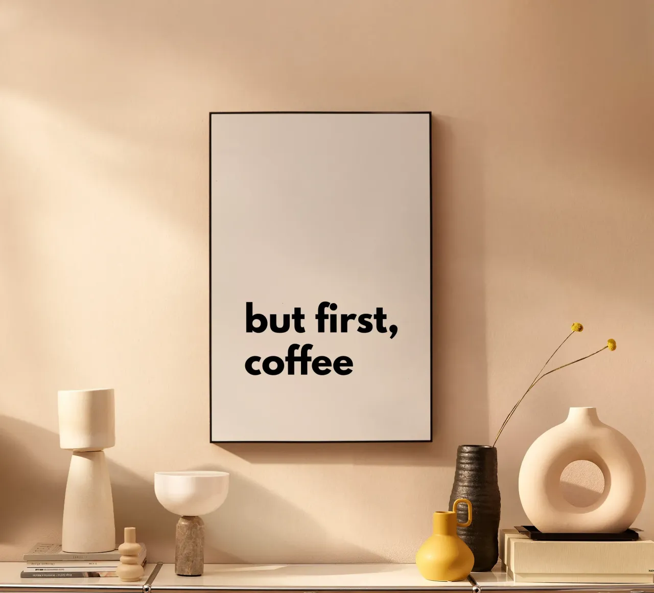 but first coffee plexiglass da Typo Designs