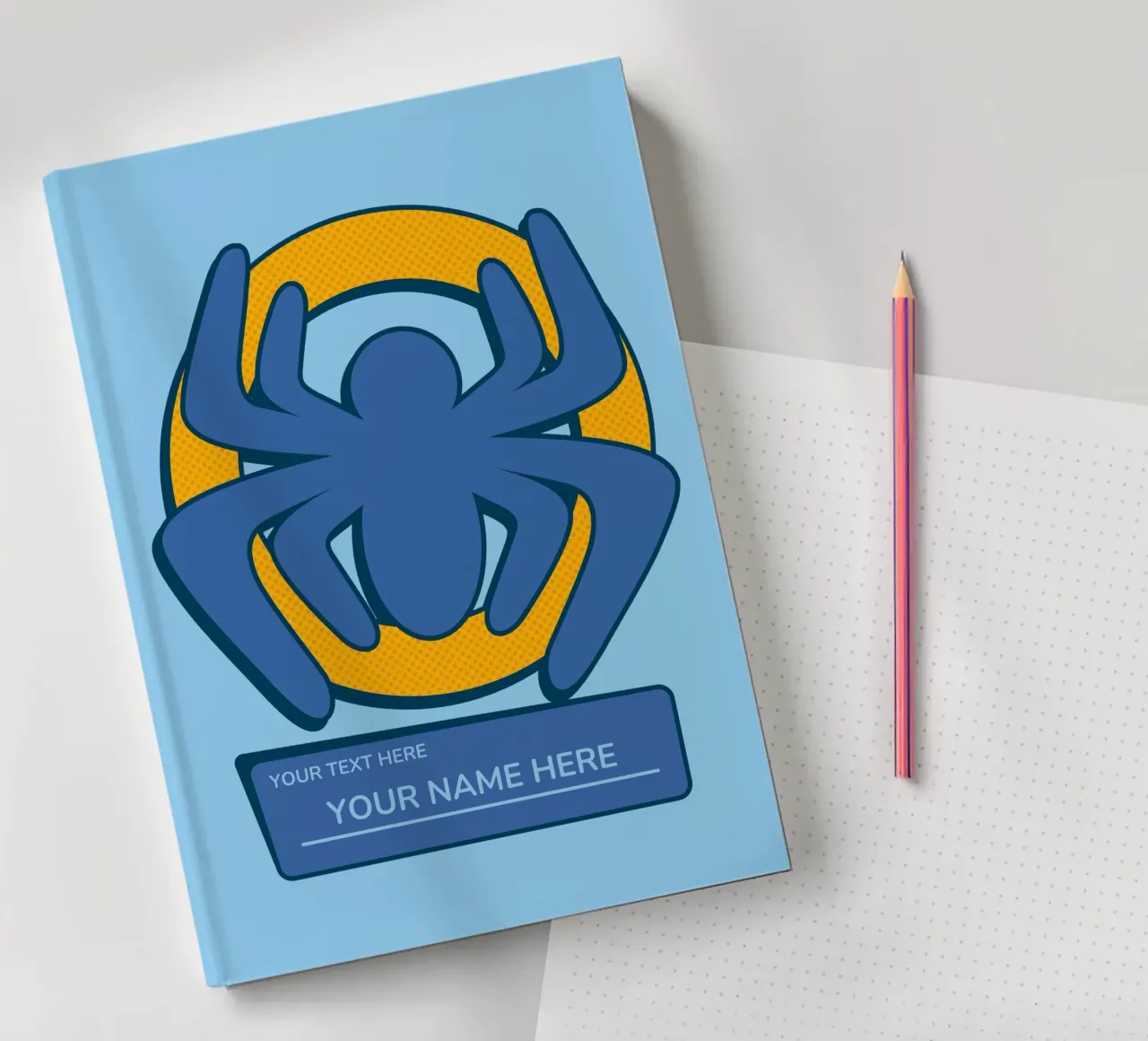 Spider Mark notitieboek van SPIDEY and his AMAZING FRIENDS