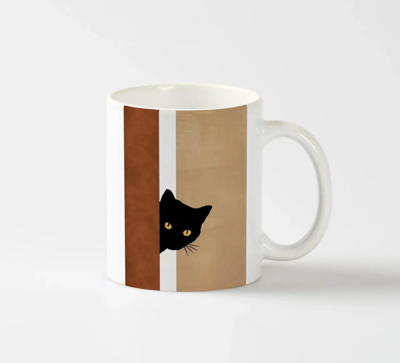 cat in wall tazza in ceramica da melts
