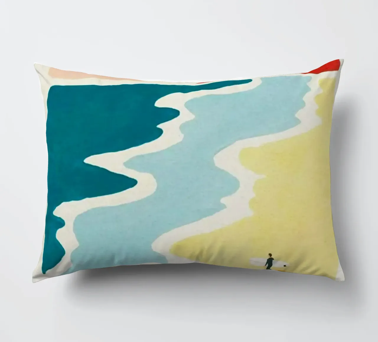 curve wave beach cuscino da melts