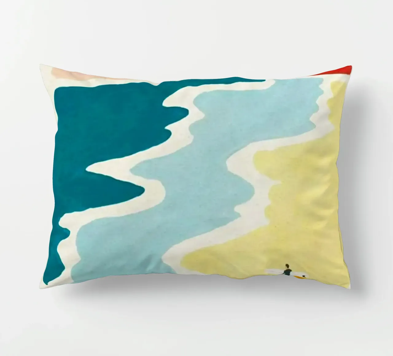 curve wave beach cuscino da melts