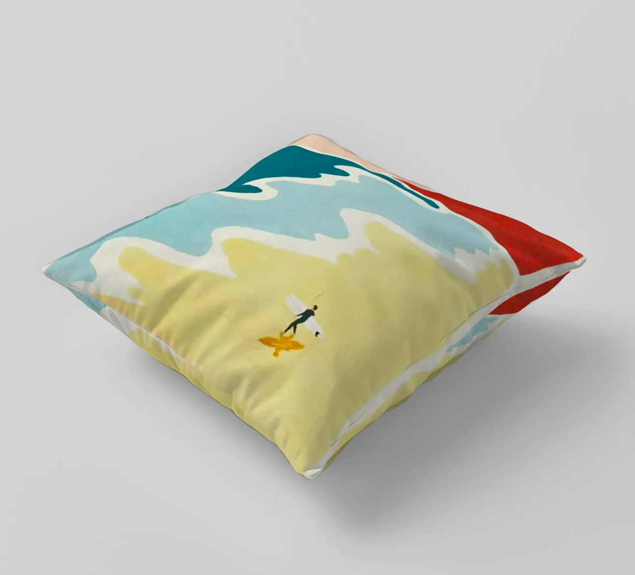curve wave beach cuscino da melts