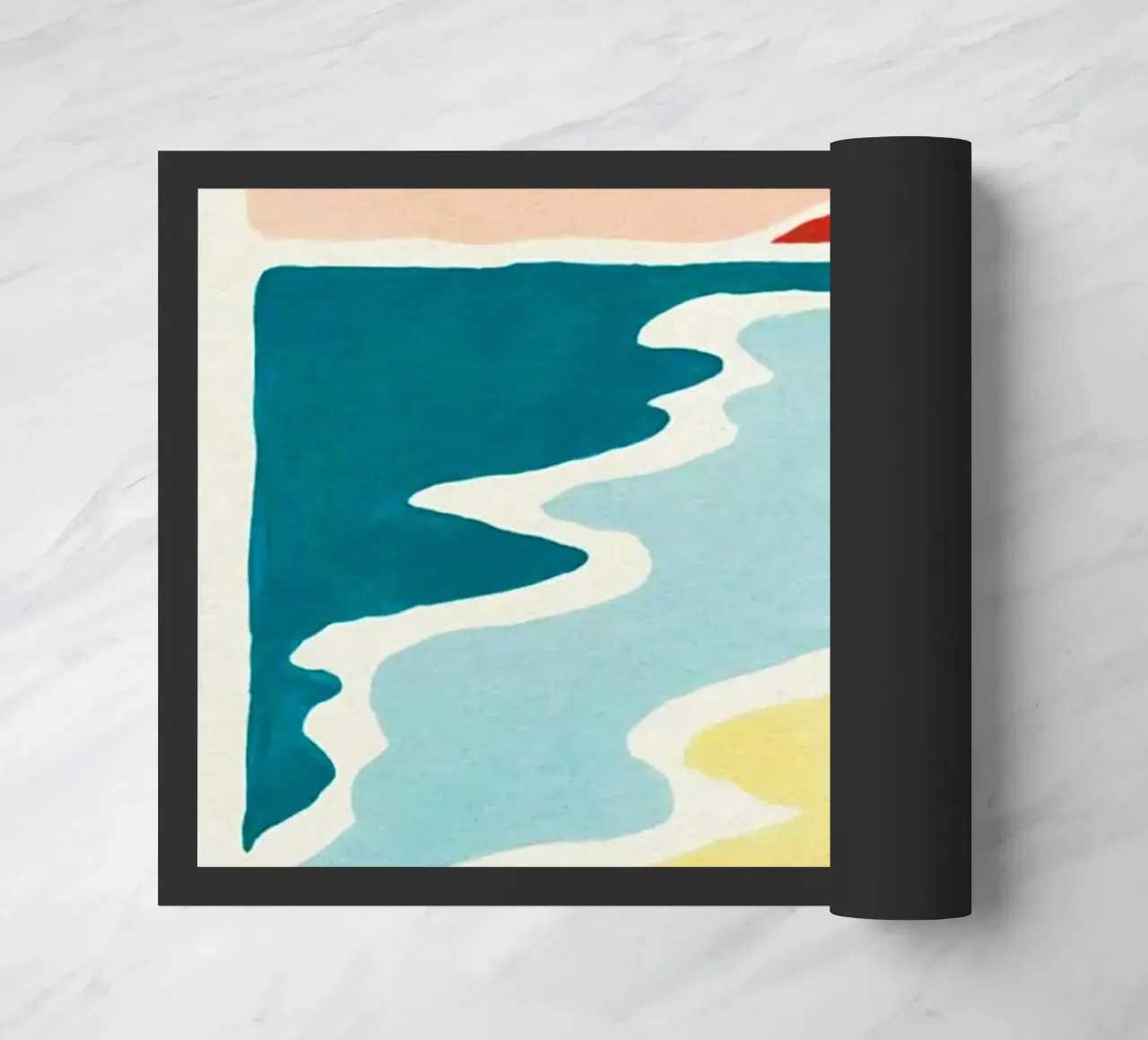curve wave beach zerbino da melts
