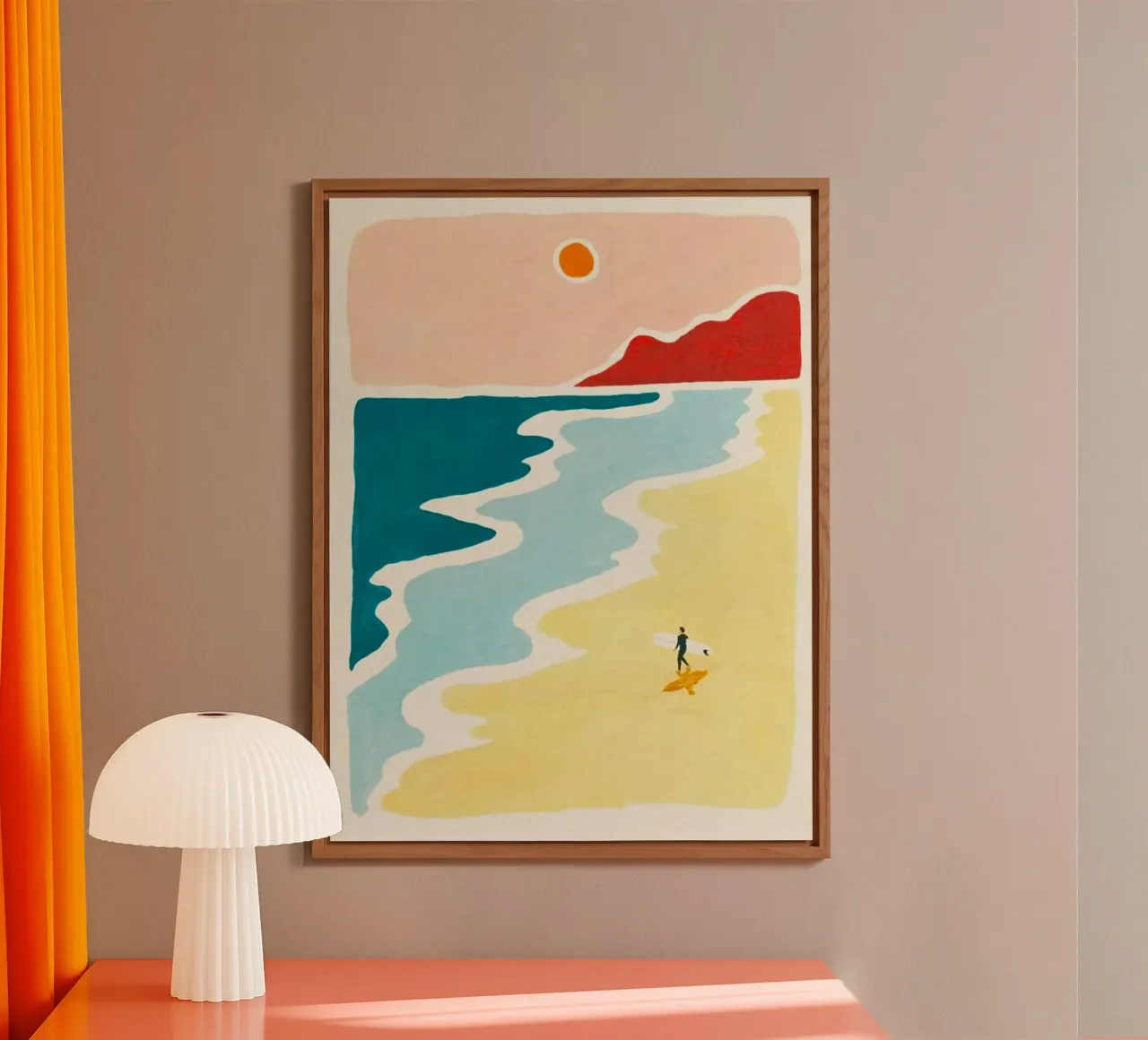 curve wave beach alluminio dibond da melts