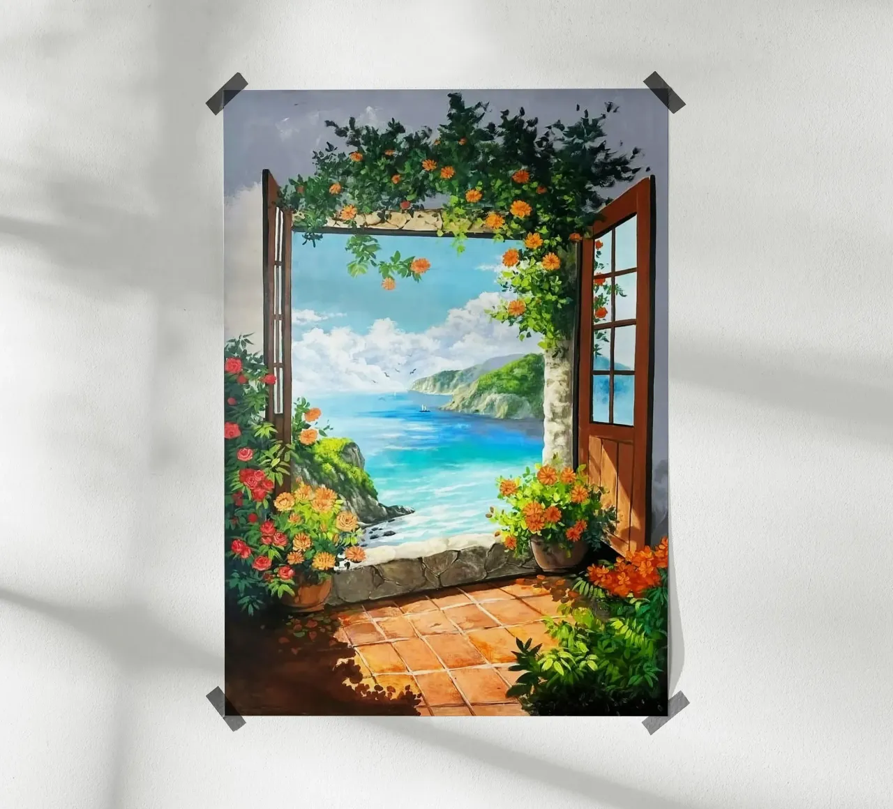 window flower poster da melts